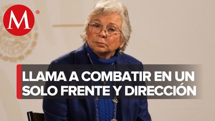 Sánchez Cordero pide correspondencia y coordinación para combatir inseguridad