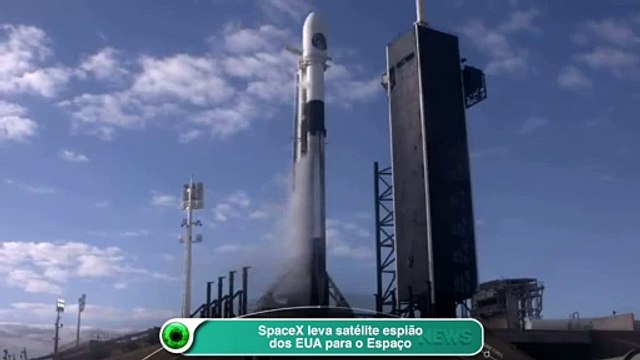 SpaceX leva satélite espião dos EUA para o Espaço