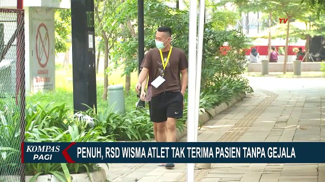 Penuh, RSD Wisma Atlet Tak Terima Lagi Pasien Tanpa Gejala
