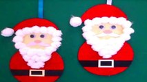 how to make Santa claus - بابا نويل_فكرة رائعة لزينة رأس السنة 2021  ديكورات الكريسماس