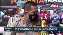 Polisi Tangkap Penyebar Hoaks Malang Zona Hitam Covid-19