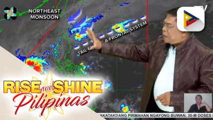 Download Video: PTV INFO WEATHER: Tail-end of a frontal system at easterlies, nakaaapekto sa ilang bahagi ng northern at central Luzon