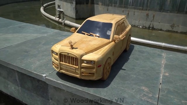 Rolls Royce Cullinan Wooden Car Amazing Woodworking Techniques