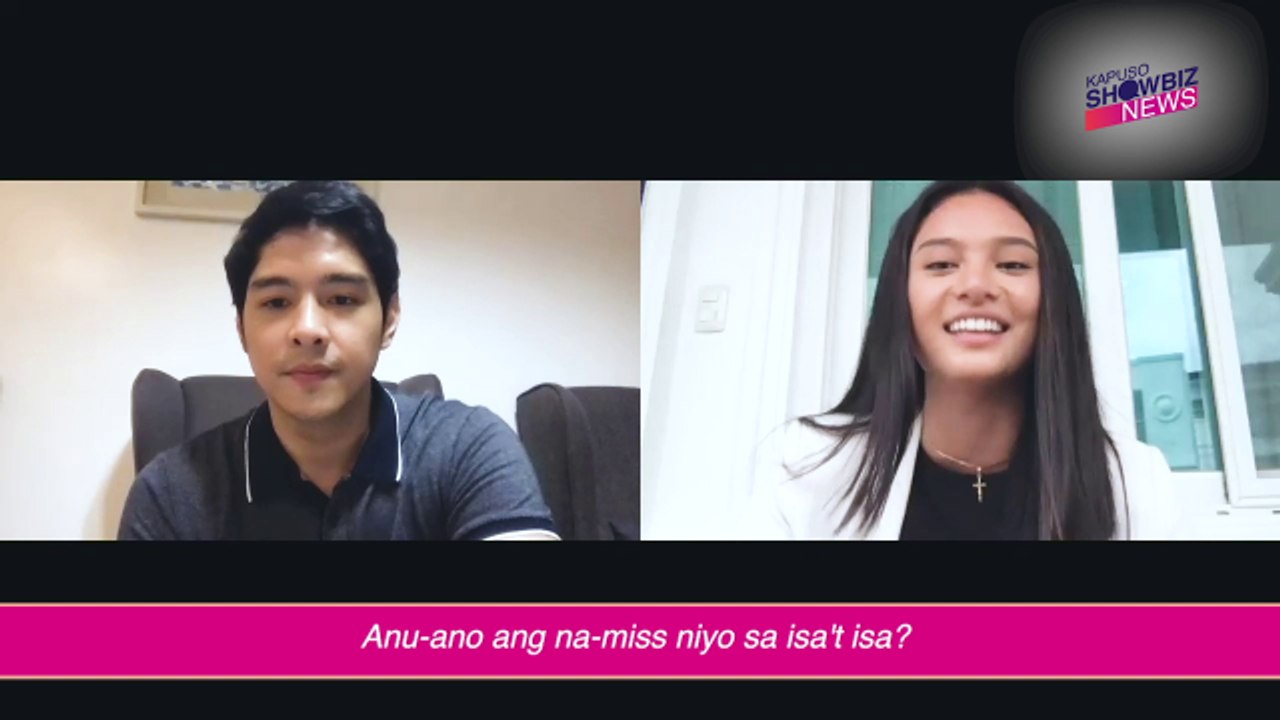 Kapuso Showbiz News: Jeric Gonzales at Klea Pineda, na-miss ang isa't isa ngayong pandemic!