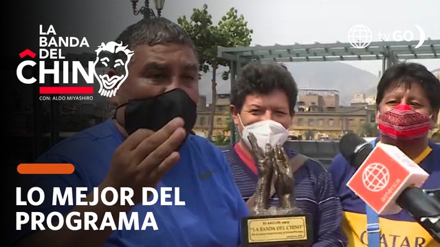 La Banda del Chino: Cómicos ambulantes entregaron merecido reconocimiento a la banda del chino