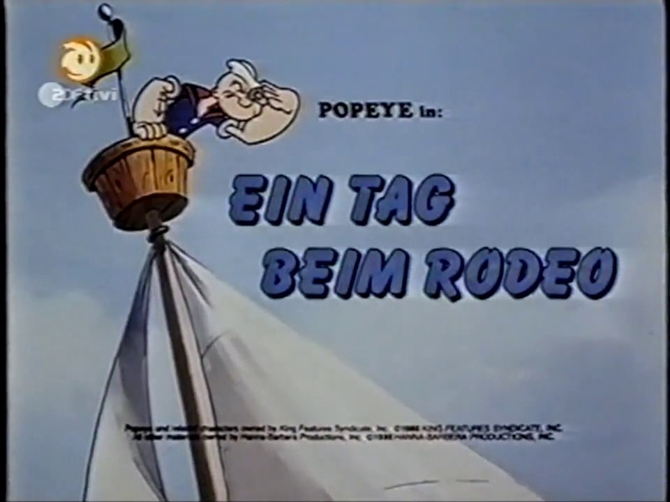 Popeye, der Seefahrer - 16. Popeye gegen die Seehexe / Popeye, der Artist / Ein Tag beim Rodeo