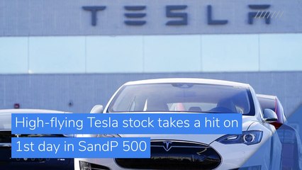 High-flying Tesla stock takes a hit on 1st day in S&P 500 , and other top stories in business from December 22, 2020.
