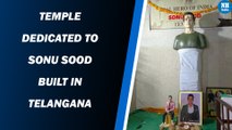 Temple dedicated to Sonu Sood built in Telangana