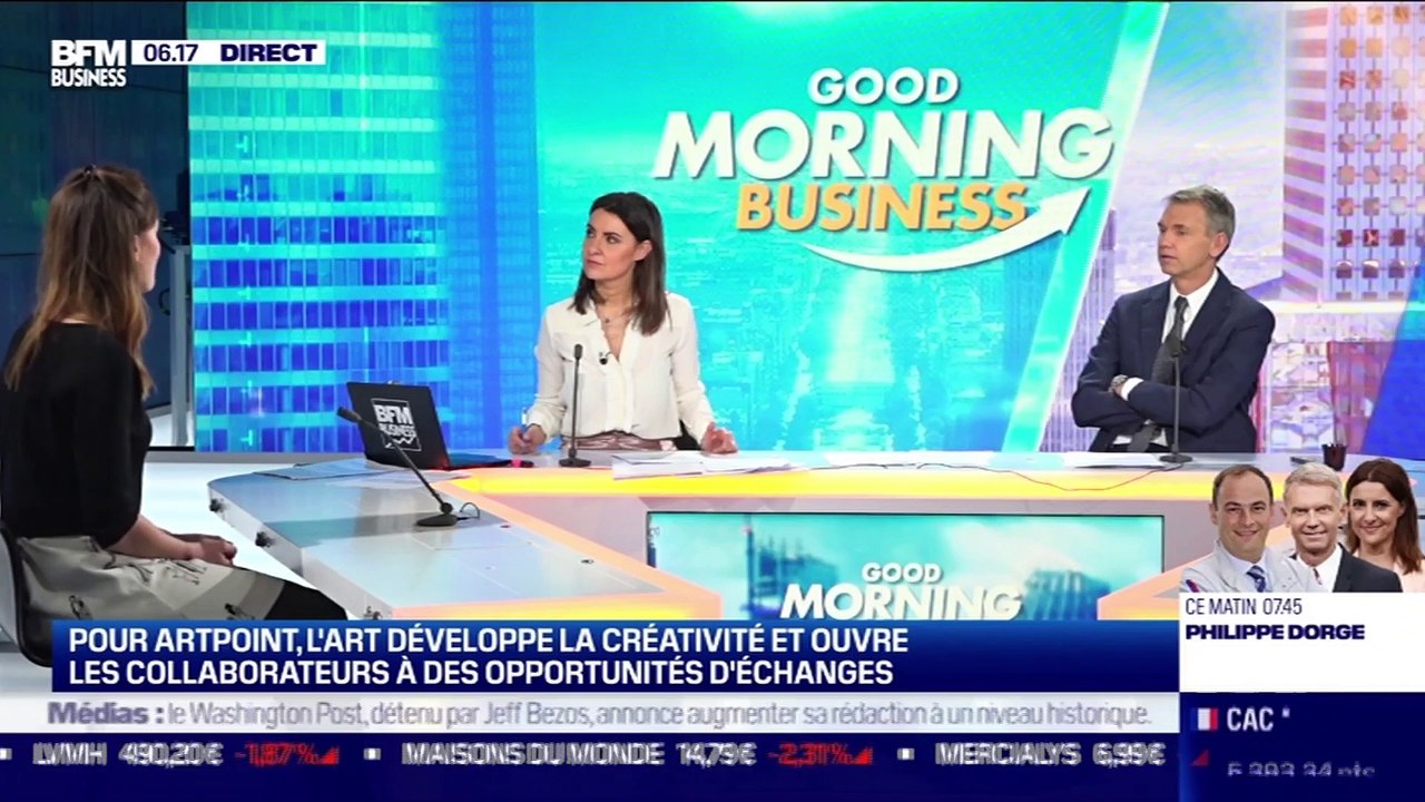 La  pépite : ARTPOINT aide les entreprises à réenchanter leurs espaces de travail grâce à l'art numérique, par Lorraine Goumot - 22/12