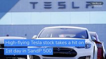 High-flying Tesla stock takes a hit on 1st day in SandP 500 , and other top stories in business from December 22, 2020.