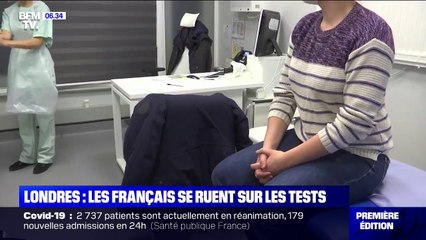 La difficulté des Français de Londres à se faire tester