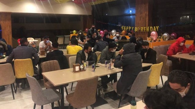 Esenyurt’ta polisten kaçak doğum günü partisine baskın