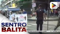 #SentroBalita | Tamang pagsusuot ng face mask at face shield sa Divisoria, mahigpit na ipinatutupad; pero pag-iral ng social distancing, pahirapan