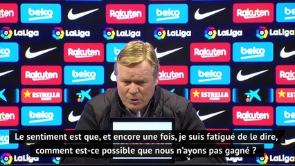 Koeman : "Je ne crois pas que nous sommes en manque de Léo Messi"