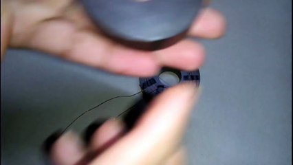 Free Energy Generator with Light Bulb and powerful magnet