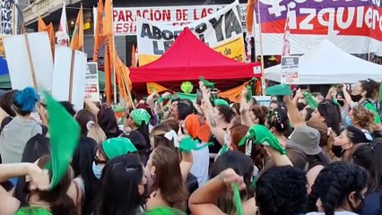 Argentina legaliza el aborto hasta las 14 semanas