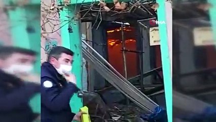 - Ahşap evde çıkan yangın paniğe neden oldu