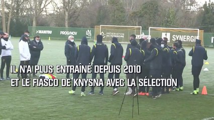 Ligue 1 : Premier entraînement à Nantes pour Domenech