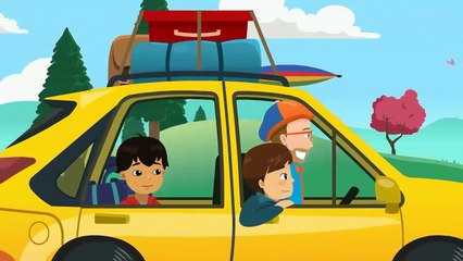 Blippi Camping Song - Without Music