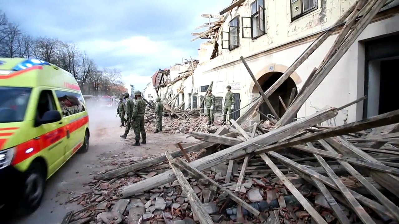 Zahl der Todesopfer nach Erdbeben in Kroatien steigt