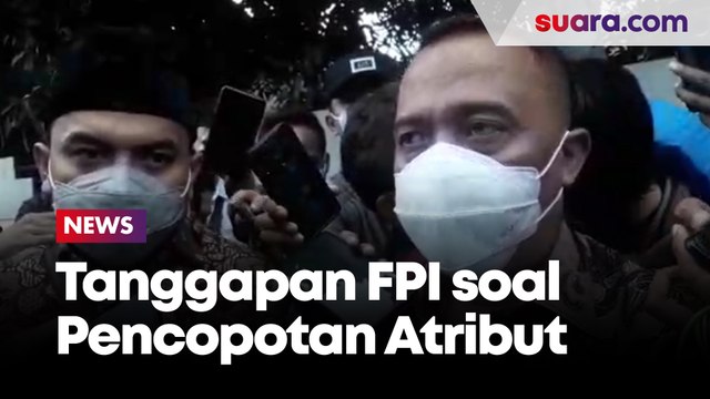 Aparat di Petamburan Copot Atribut FPI, Begini Tanggapan Pihak FPI