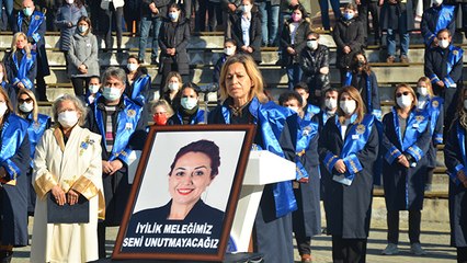 Aylin Sözer'e çalıştığı üniversitede anma