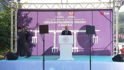 Bakan Adil Karaismailoğlu Altı Şehitler Köprüsü'nün açılışını gerçekleştirdi