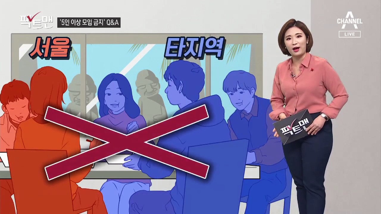 [팩트맨]“가족끼리도 안 된다?” 5인 이상 모임 금지 Q&A