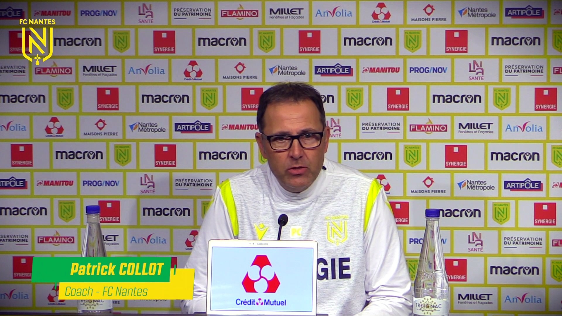 Patrick Collot avant OL - FC Nantes