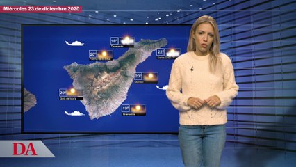 El Tiempo en Canarias para este miércoles 23 de diciembre de 2020