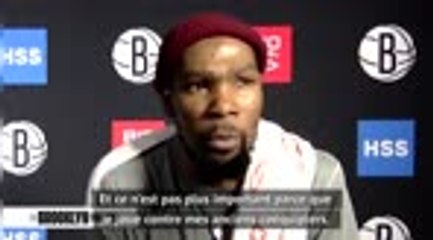 Nets - Durant : "Jouer contre d'anciens coéquipiers ne m'a jamais vraiment stimulé"