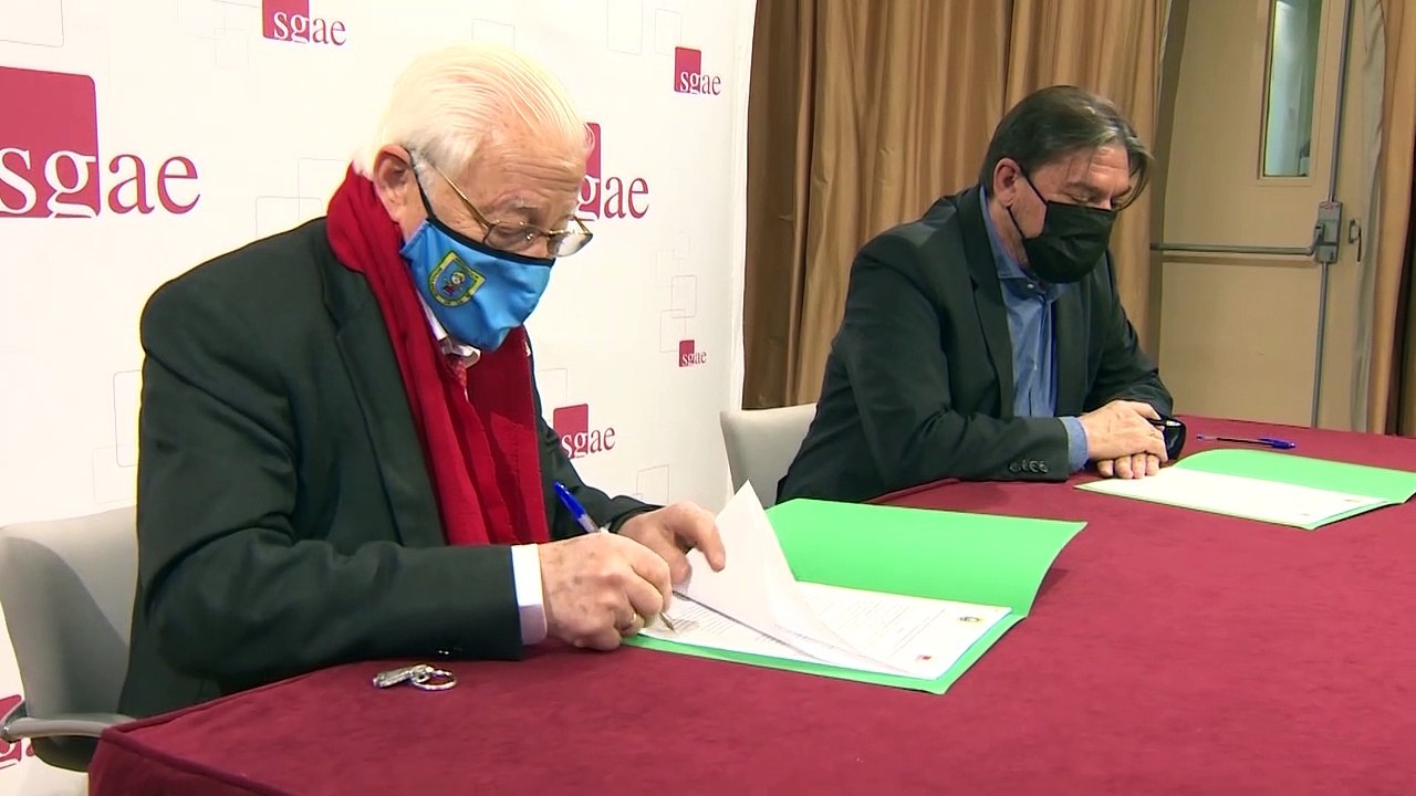 SGAE y Mensajeros de la Paz firman un acuerdo de colaboración