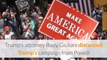 Giuliani Distances Trump From Sidney Powell Who Reportedly Visited White