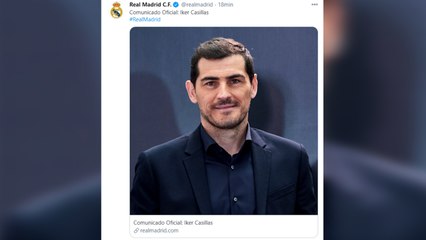 Download Video: Iker Casillas anuncia emocionado su 