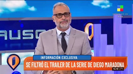 Las primeras imágenes de la serie de Diego Maradona