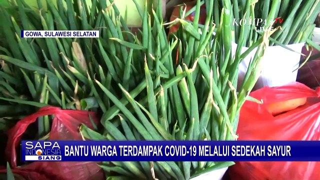 Sedekah Sayur, Kontribusi Petani Membantu Warga Terdampak Covid-19