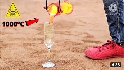 Lava In Wine Glass _ ऐसा कभी गलती से भी मत करना _