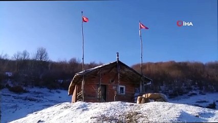 Amasya’nın yüksek kesimlerinde kar yağışı etkili oldu