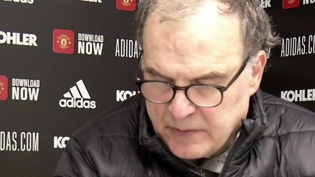 Football - Premier League - Marcelo Bielsa press conference after Manchester United 6-2 Leeds