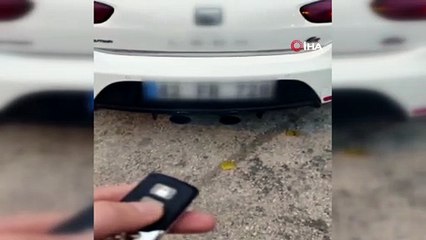 Denetimlerde yakalanan uzaktan kumandalı egzoz polisleri de şaşırttı