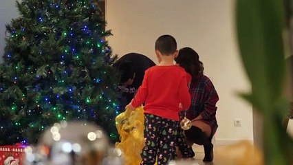 Family Decorates Christmas Tree | Top Trending Videos