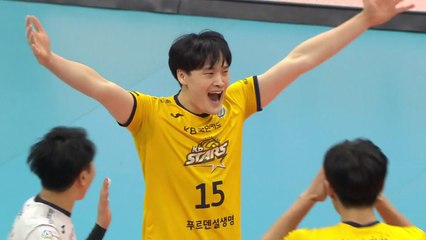 '서브 대폭발' 김정호, "오늘은 내가 에이스!" / YTN