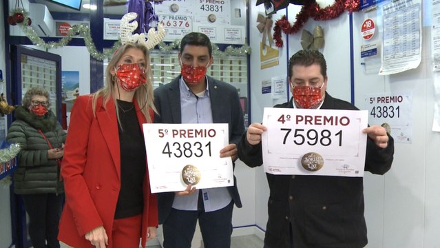 Reparten 260.000 euros de un cuarto y quinto premio en Plasencia