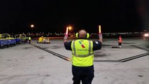American Airlines ramp Airbus A321 Aircraft Marshaling