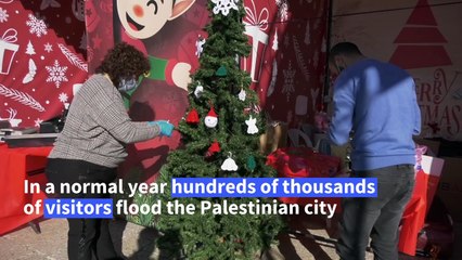 Bethlehem celebrates Christmas without worshippers or tourists