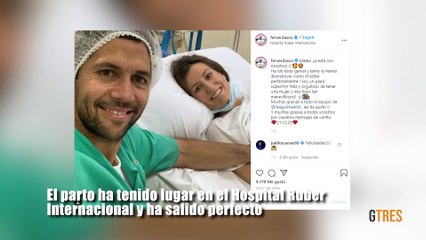 Ana Boyer da a luz a su segundo hijo