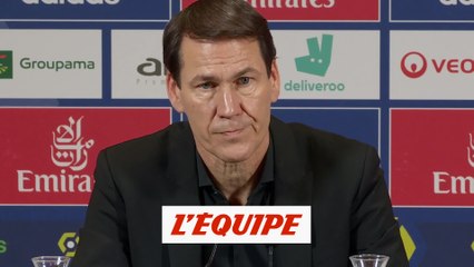 Garcia : «Moussa Dembélé s'est cassé le bras» - Foot - L1 - OL