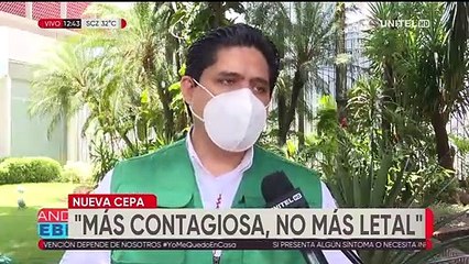 Ríos dice que nueva cepa de Covid es más transmisible pero "no es lo suficientemente letal"