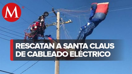 Rescatan a Santa Claus en Estados Unidos
