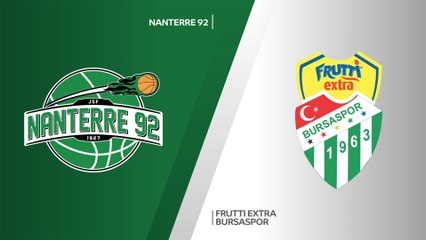 Nanterre 92 - Frutti Extra Bursaspor Highlights | 7DAYS EuroCup, RS Round 5